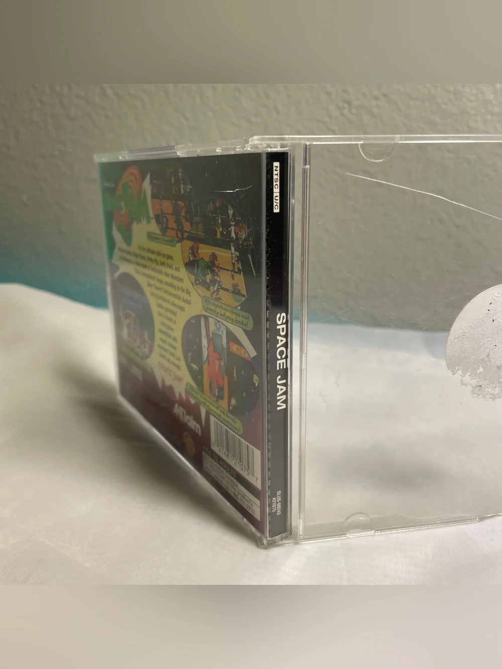 NO MANUAL Space Jam (Sony PlayStation 1, 1997) PS1 Tested & Works VideoGame
